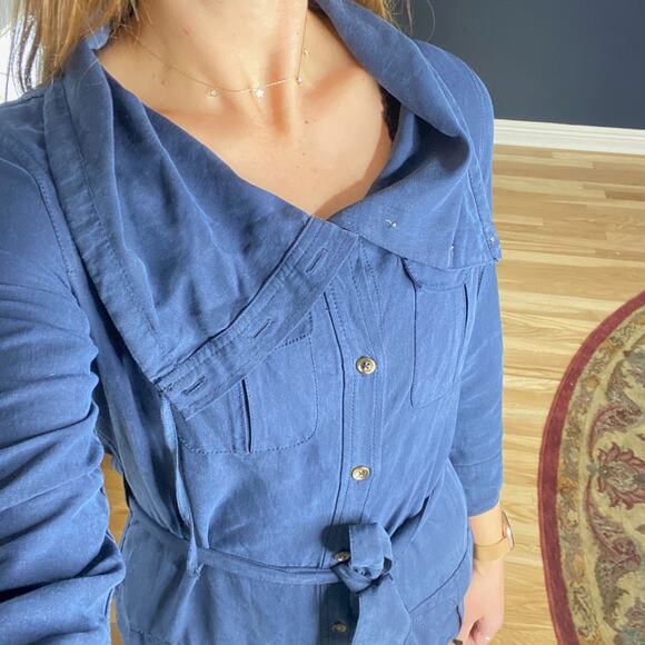 Ralph Lauren Exclusive Orlena Belted workshirt dress size 6 - Picture 5 of 11